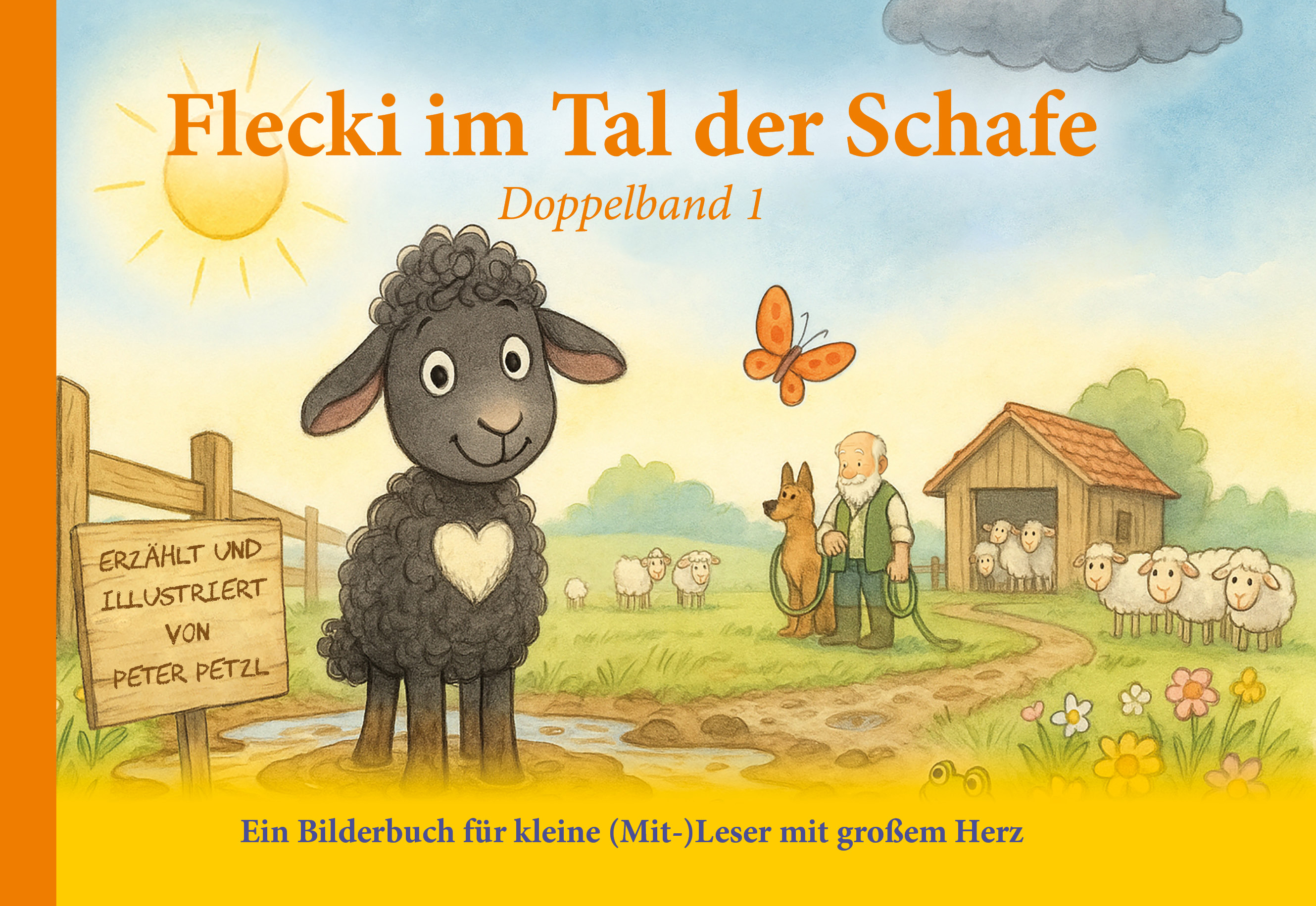 Flecki im Tal der Schafe Doppelband 1 Buchcover