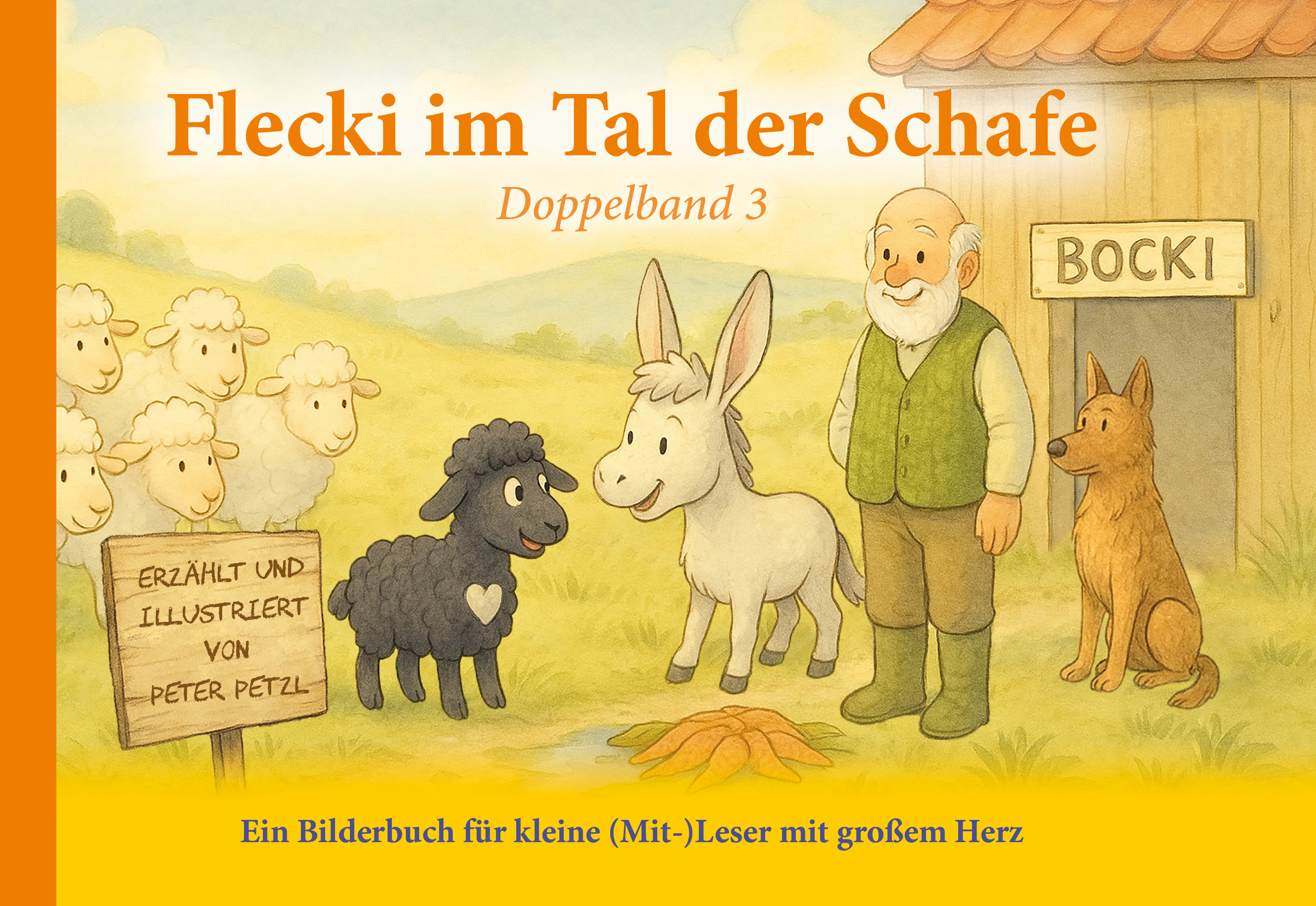 Flecki im Tal der Schafe Doppelband 3 Buchcover